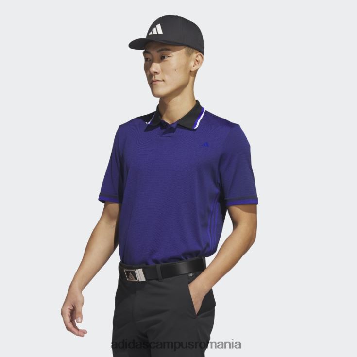 adidas campus romania tricou polo de golf negru ultimate365 tour primeknit adidas bărbați negru/albastru J266N26441