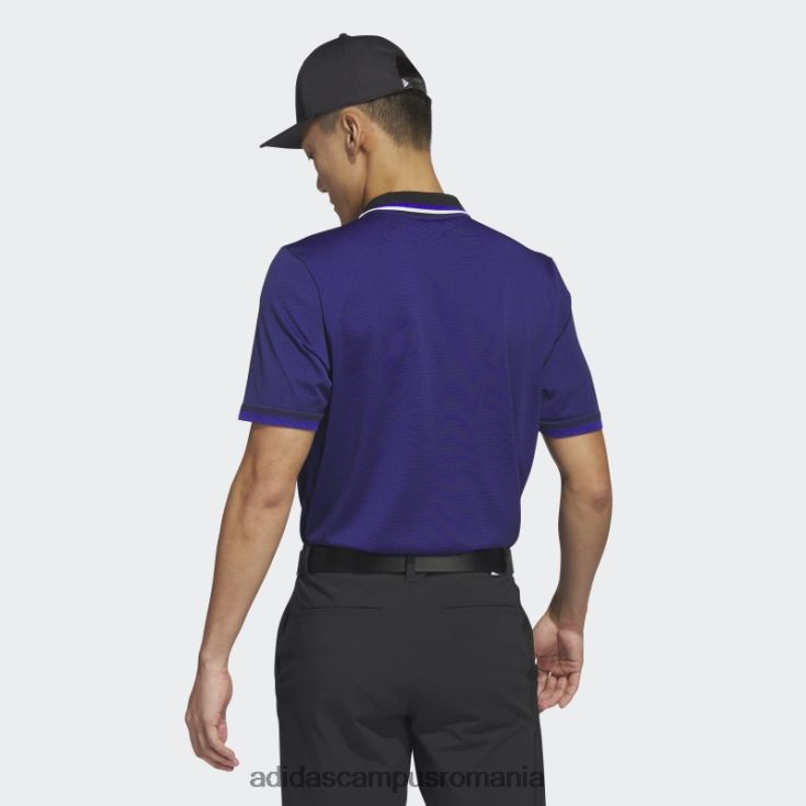 adidas campus romania tricou polo de golf negru ultimate365 tour primeknit adidas bărbați negru/albastru J266N26441