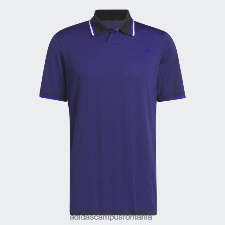 adidas campus romania tricou polo de golf negru ultimate365 tour primeknit adidas bărbați negru/albastru J266N26441