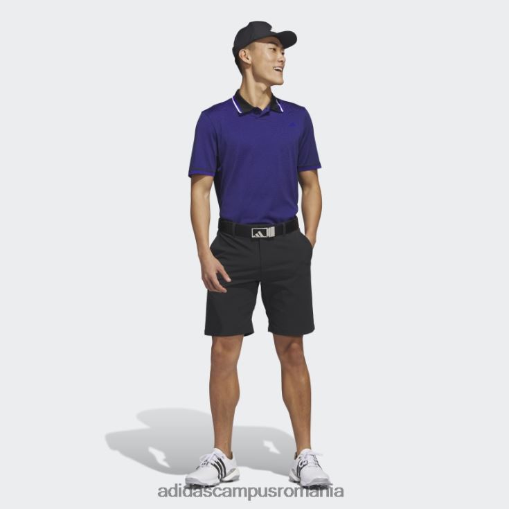 adidas campus romania tricou polo de golf negru ultimate365 tour primeknit adidas bărbați negru/albastru J266N26441