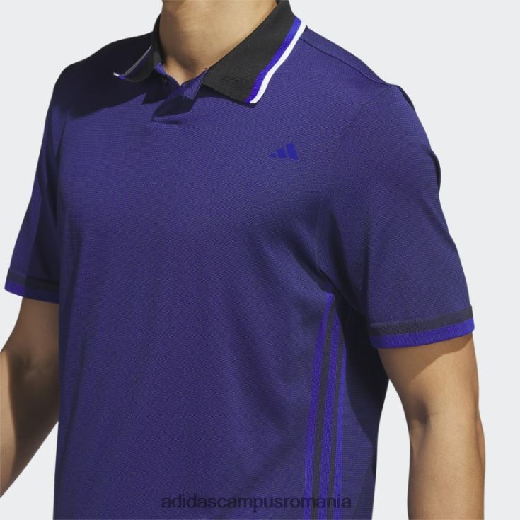 adidas campus romania tricou polo de golf negru ultimate365 tour primeknit adidas bărbați negru/albastru J266N26441