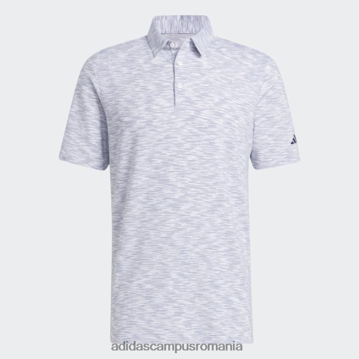 adidas campus romania tricou polo de golf space dye alb adidas bărbați alb J266N26138