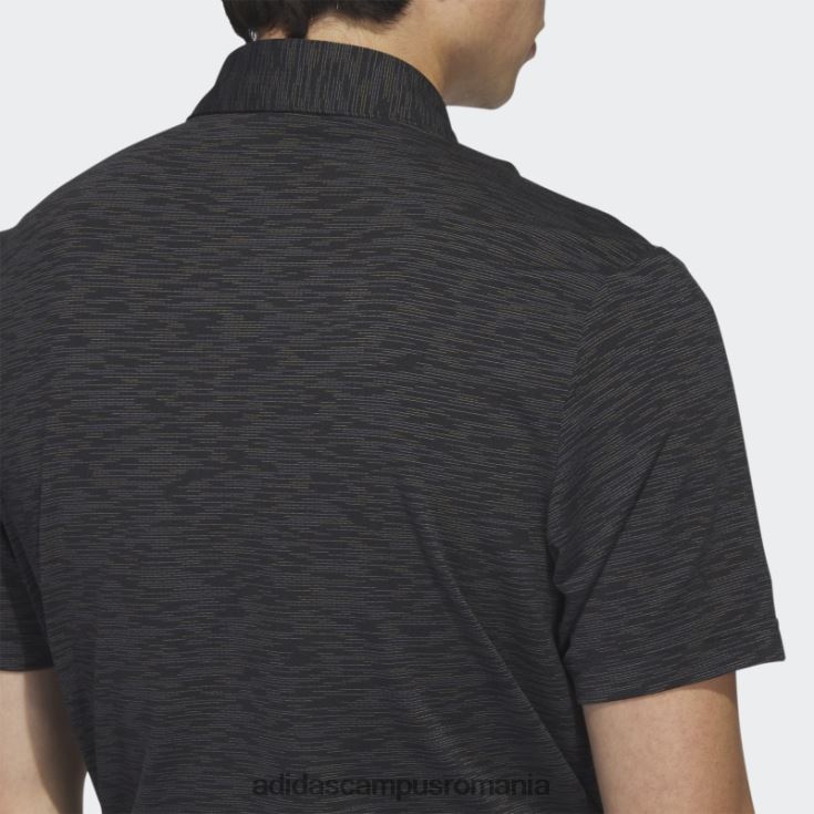 adidas campus romania tricou polo de golf space dye negru bărbați negru J266N27508