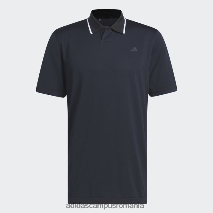 adidas campus romania tricou polo de golf ultimate365 tour primeknit bleumarin bărbați negru/bleumarin J266N27488