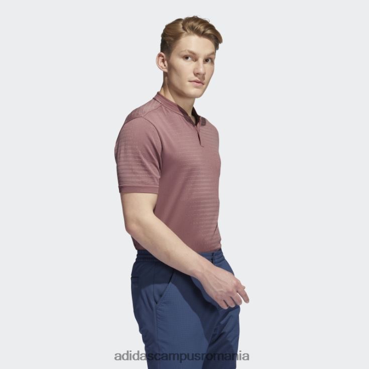 adidas campus romania tricou polo, fără sudură, burgundy, adidas bărbați visiniu/violet J266N21449