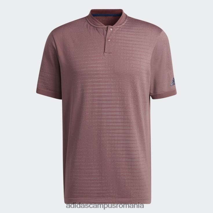 adidas campus romania tricou polo, fără sudură, burgundy, adidas bărbați visiniu/violet J266N21449