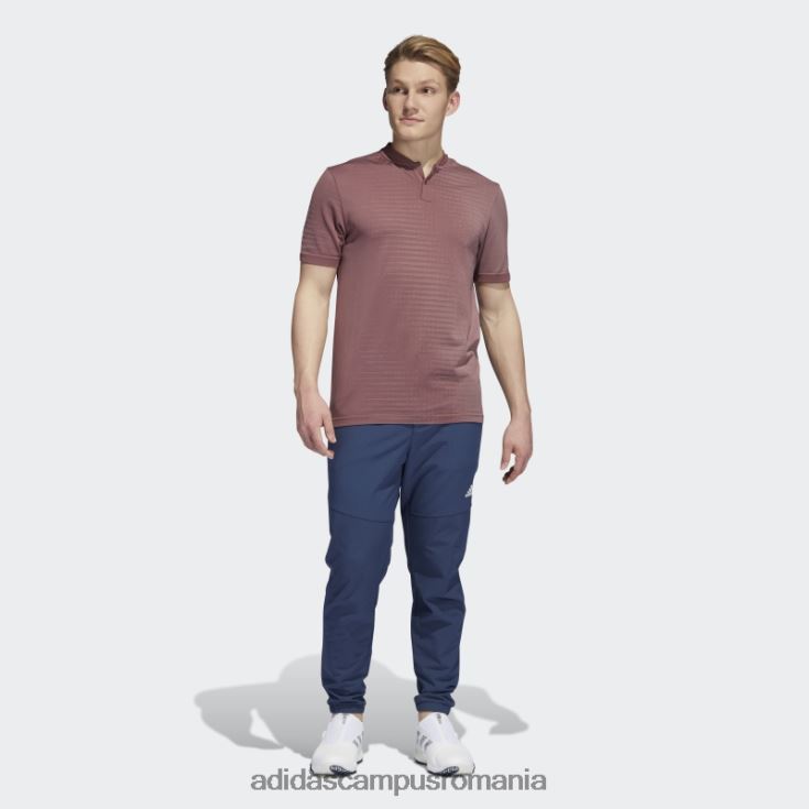 adidas campus romania tricou polo, fără sudură, burgundy, adidas bărbați visiniu/violet J266N21449