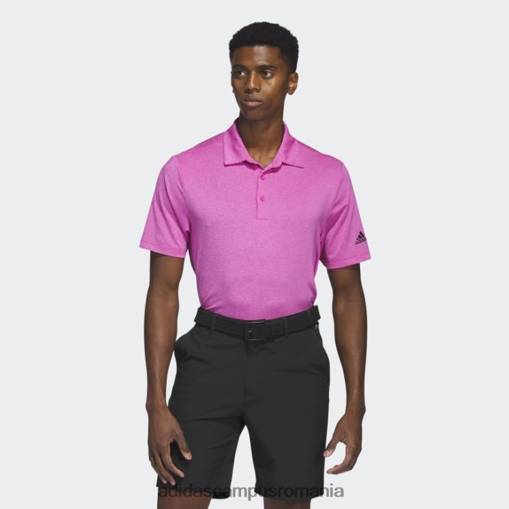 adidas campus romania tricou polo fucsia mel ultimate365 heather bărbați fucsia mel J266N25687
