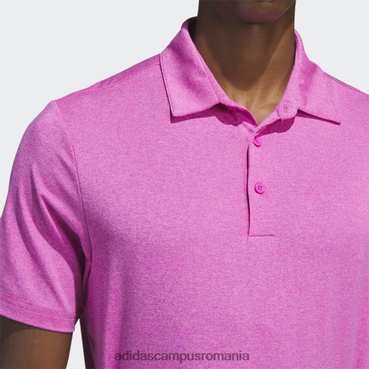 adidas campus romania tricou polo fucsia mel ultimate365 heather bărbați fucsia mel J266N25687