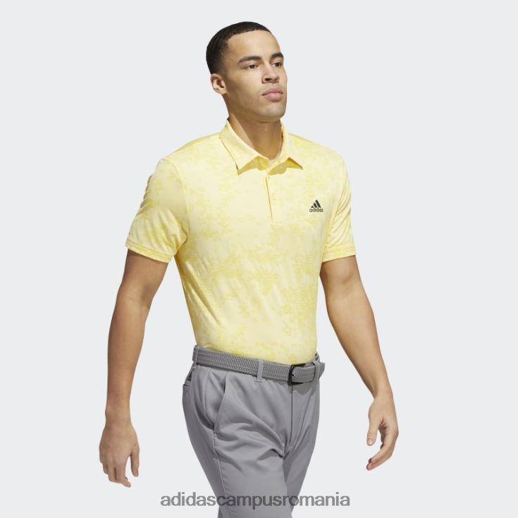 adidas campus romania tricou polo galben jacquard adidas bărbați galben J266N214697