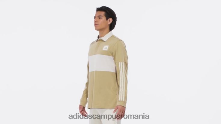 adidas campus romania tricou polo golf cu mânecă lungă din cânepă adicross bărbați cânepă J266N25729