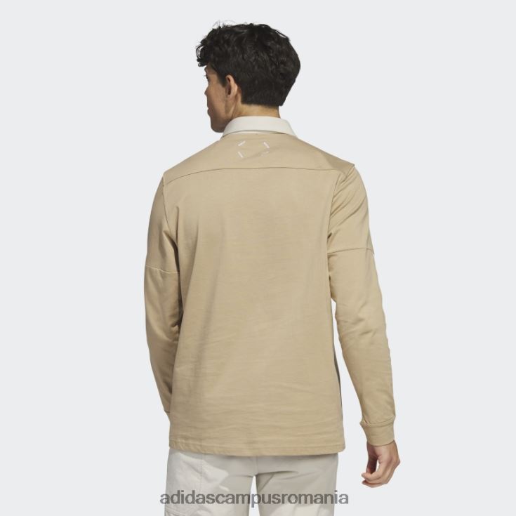 adidas campus romania tricou polo golf cu mânecă lungă din cânepă adicross bărbați cânepă J266N25729