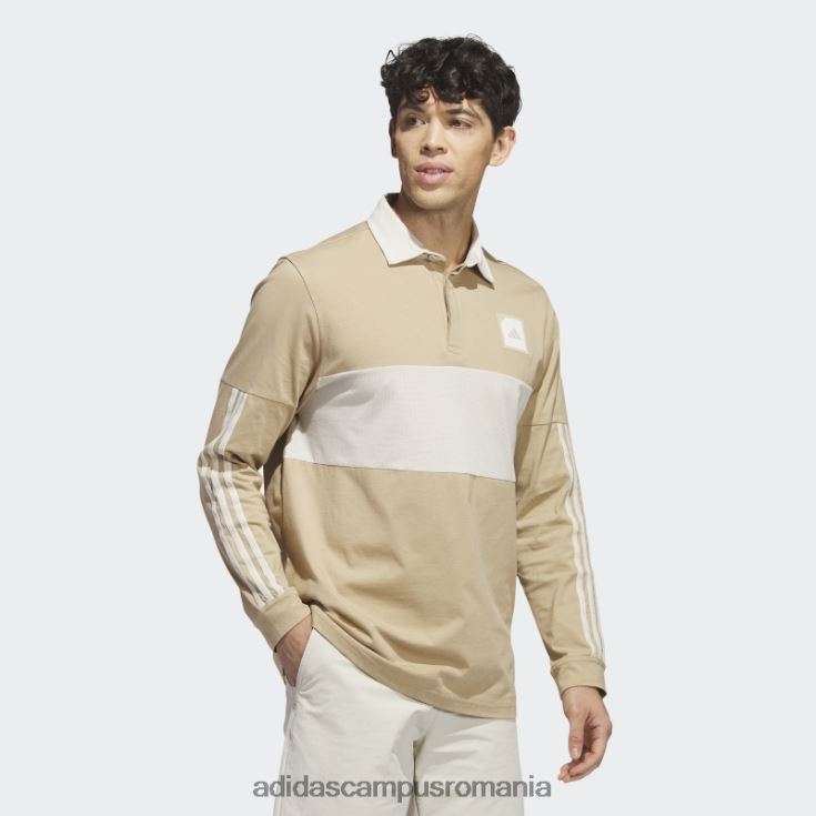 adidas campus romania tricou polo golf cu mânecă lungă din cânepă adicross bărbați cânepă J266N25729