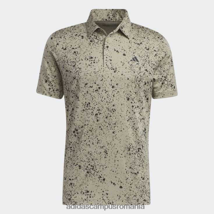 adidas campus romania tricou polo golf jacquard canepa adidas bărbați cânepă/negru/măslin J266N26552