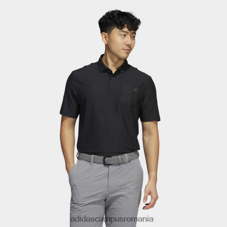 adidas campus romania tricou polo negru bărbați negru J266N27213