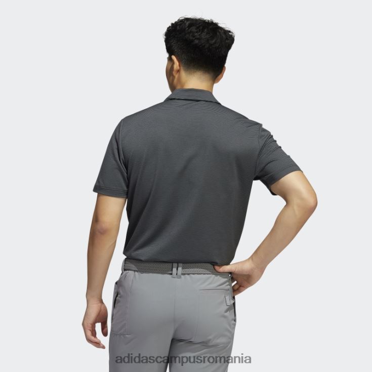 adidas campus romania tricou polo negru cu dungi ottomane bărbați gri inchis J266N26082