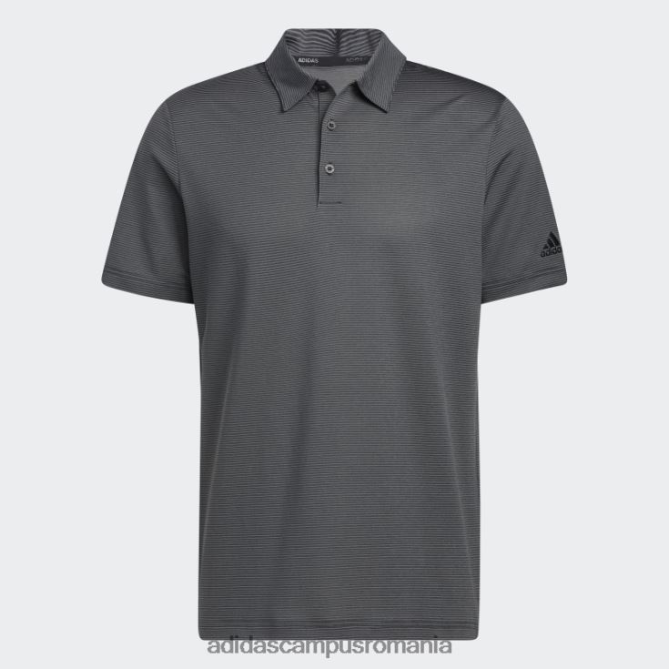 adidas campus romania tricou polo negru cu dungi ottomane bărbați gri inchis J266N26082
