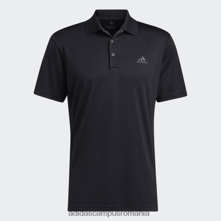 adidas campus romania tricou polo negru performance primegreen adidas bărbați negru J266N25823