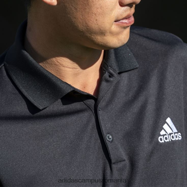adidas campus romania tricou polo negru performant primegreen fierbinte bărbați negru J266N24858