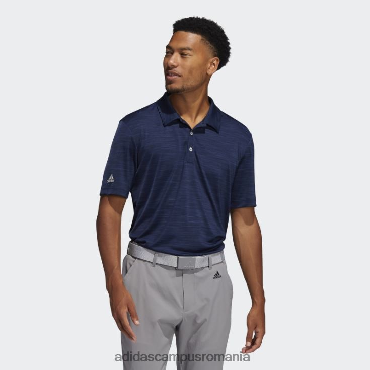 adidas campus romania tricou polo striat bleumarin bărbați marina J266N26136