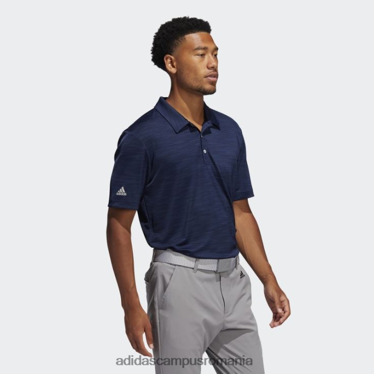 adidas campus romania tricou polo striat bleumarin bărbați marina J266N26136