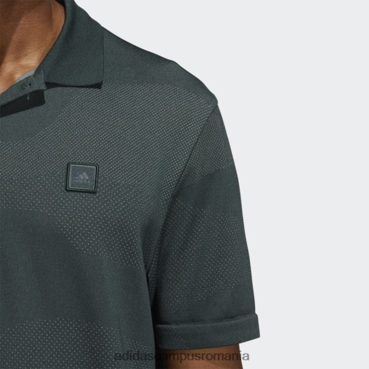 adidas campus romania tricou polo verde, fără cusături bărbați verde J266N214698
