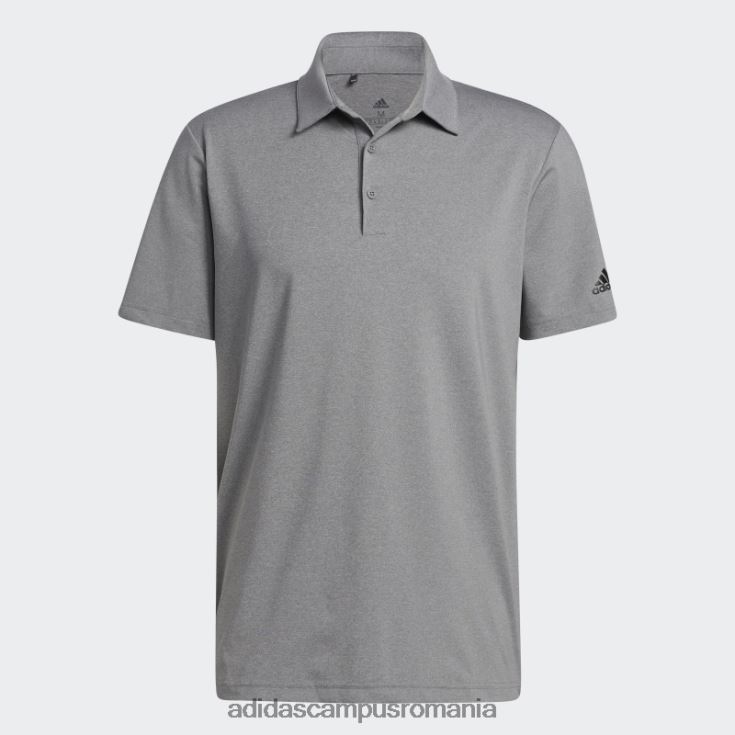 adidas campus romania ultimate365 heather tricou polo gri mel bărbați gri mel J266N27166