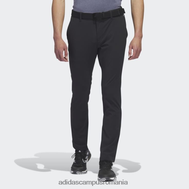 adidas campus romania ultimate365 tour nailon, pantaloni de golf conici, negri bărbați negru J266N26428