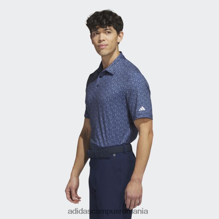 adidas campus romania ultimate365 tricou polo de golf cu imprimeu integral bleumarin adidas bărbați marina J266N26072