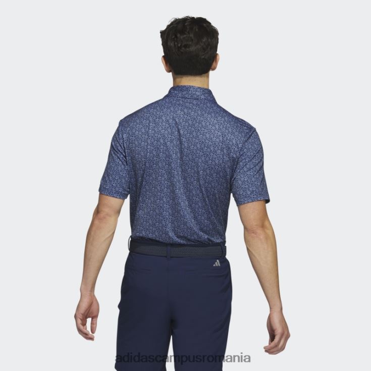 adidas campus romania ultimate365 tricou polo de golf cu imprimeu integral bleumarin adidas bărbați marina J266N26072