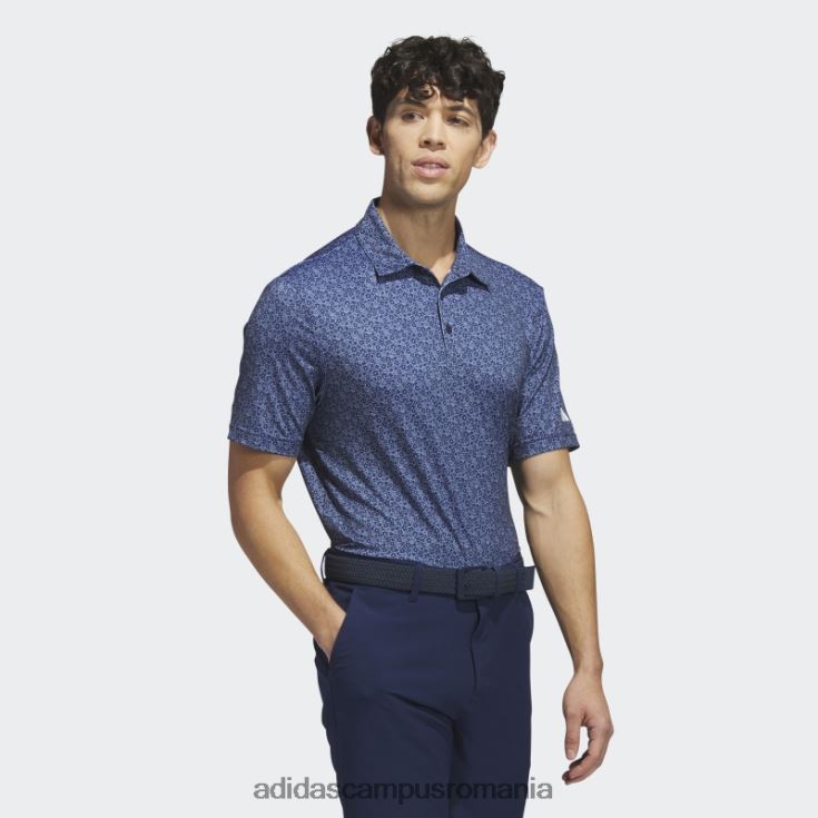 adidas campus romania ultimate365 tricou polo de golf cu imprimeu integral bleumarin adidas bărbați marina J266N26072