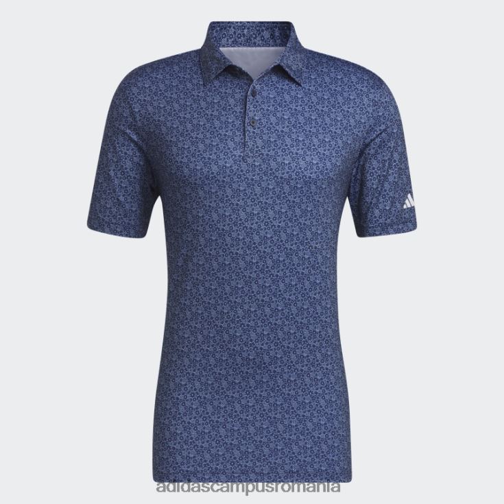 adidas campus romania ultimate365 tricou polo de golf cu imprimeu integral bleumarin adidas bărbați marina J266N26072