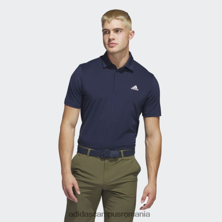 adidas campus romania ultimate365 tricou polo solid pe piept stânga bleumarin bărbați marina J266N213177