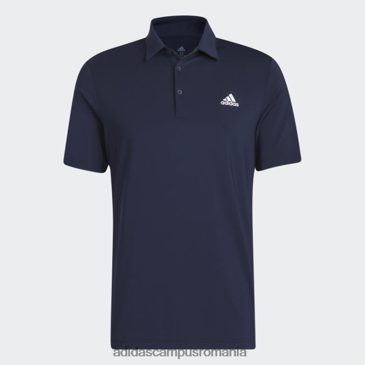adidas campus romania ultimate365 tricou polo solid pe piept stânga bleumarin bărbați marina J266N213177