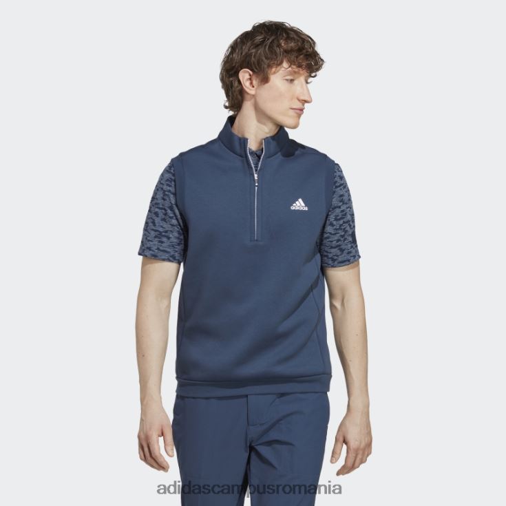 adidas campus romania vestă adidas autentică cu fermoar 1/4 bleumarin bărbați marina J266N214637