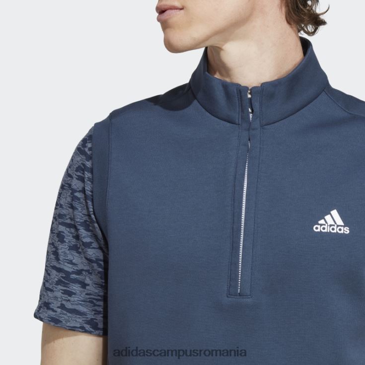 adidas campus romania vestă adidas autentică cu fermoar 1/4 bleumarin bărbați marina J266N214637