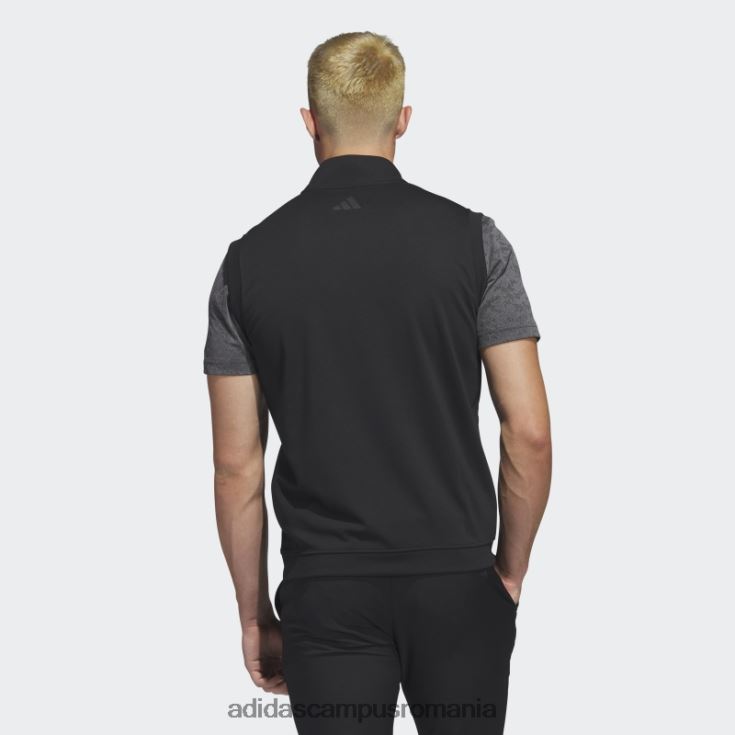 adidas campus romania vestă neagră cu fermoar 1/4 ridicat bărbați negru J266N26517