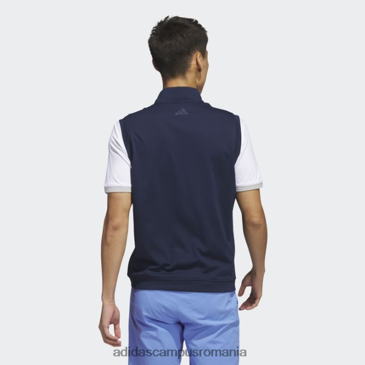adidas campus romania vesta pulover cu fermoar 1/4, bleumarin, adidas bărbați marina J266N27491