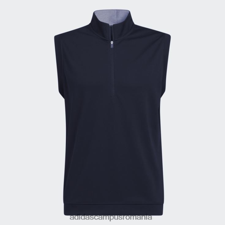 adidas campus romania vesta pulover cu fermoar 1/4, bleumarin, adidas bărbați marina J266N27491