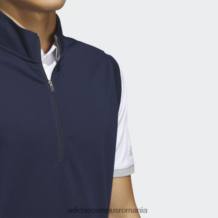 adidas campus romania vesta pulover cu fermoar 1/4, bleumarin, adidas bărbați marina J266N27491