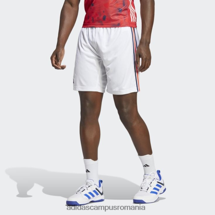 adidas campus romania pantaloni scurți de handbal franța alb adidas bărbați alb/bleumarin/rosu J266N214328