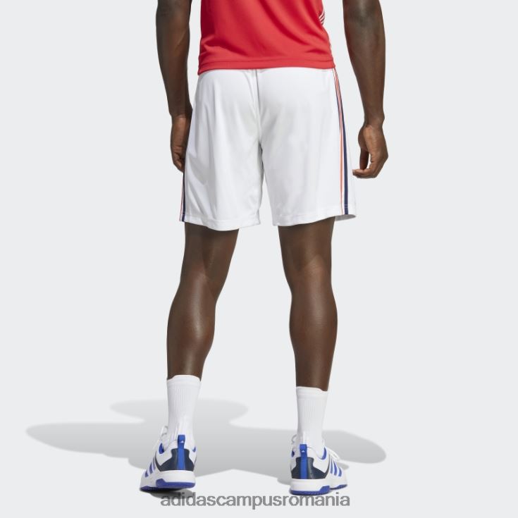 adidas campus romania pantaloni scurți de handbal franța alb adidas bărbați alb/bleumarin/rosu J266N214328