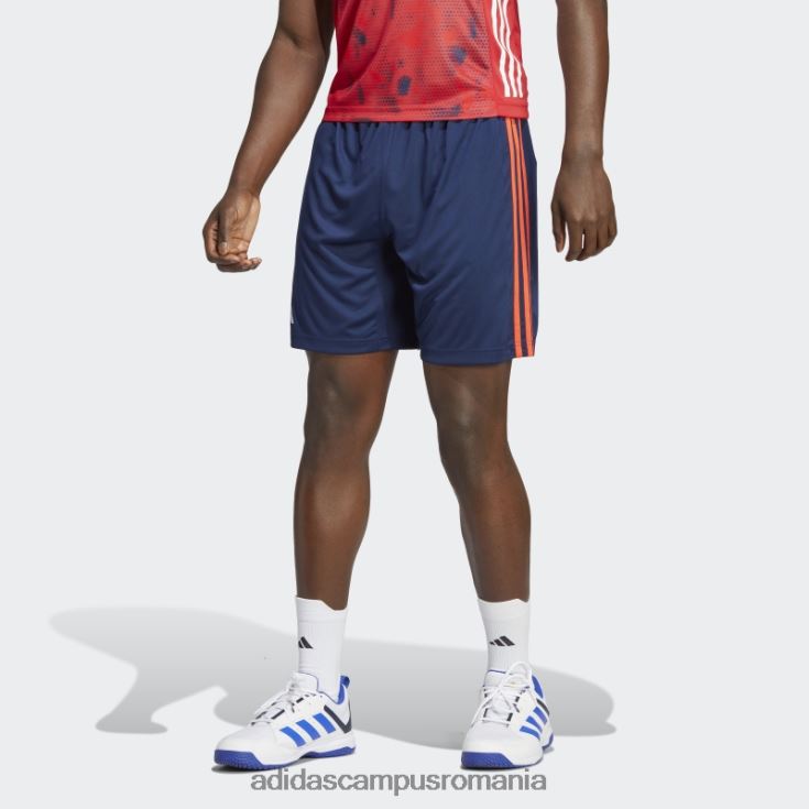 adidas campus romania pantaloni scurți de handbal franceză bleumarin bărbați bleumarin/rosu/alb J266N214422