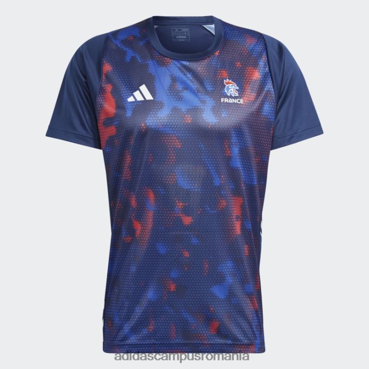 adidas campus romania tricou handbal franța bleumarin bărbați bleumarin/alb J266N214348