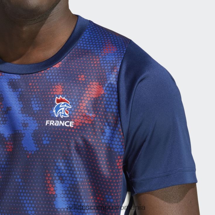 adidas campus romania tricou handbal franța bleumarin bărbați bleumarin/alb J266N214348