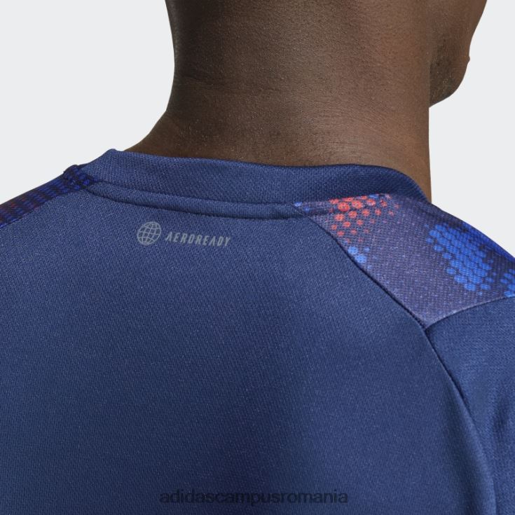 adidas campus romania tricou handbal franța bleumarin bărbați bleumarin/alb J266N214348