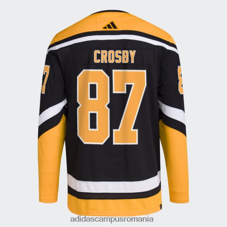 adidas campus romania Black Penguins Crosby tricou autentic revers cu semnificație retro bărbați negru J266N26821