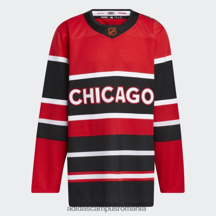 adidas campus romania Blackhawks tricou cu semn de cuvânt retro revers autentic roșu bărbați roșu J266N26655