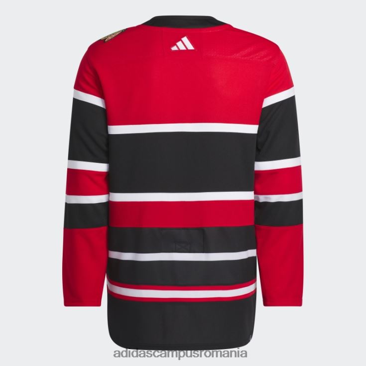 adidas campus romania Blackhawks tricou cu semn de cuvânt retro revers autentic roșu bărbați roșu J266N26655