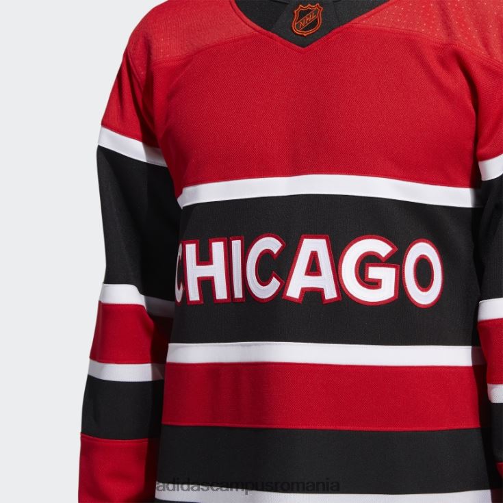 adidas campus romania Blackhawks tricou cu semn de cuvânt retro revers autentic roșu bărbați roșu J266N26655
